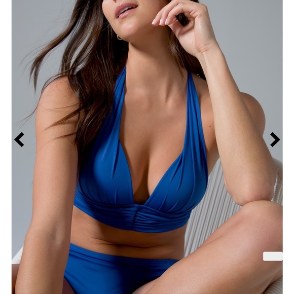 Soma Swim Draped bikini top and bottom - Picture 1 of 5